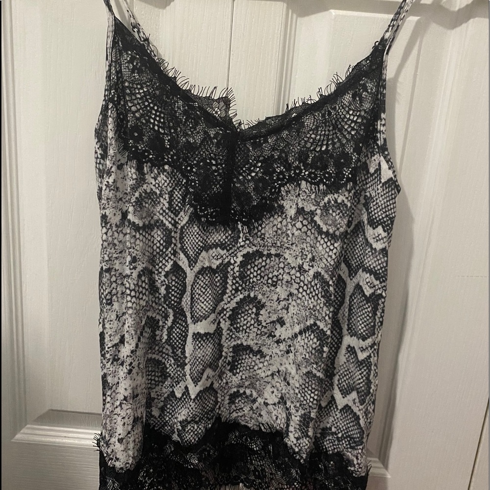 women’s snakeskin tank